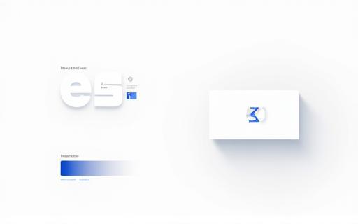 Brand identity design for a fictional startup