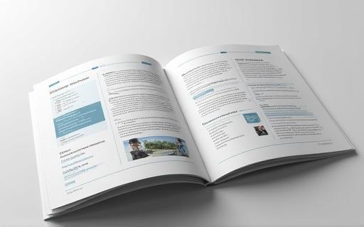 Corporate brochure design example